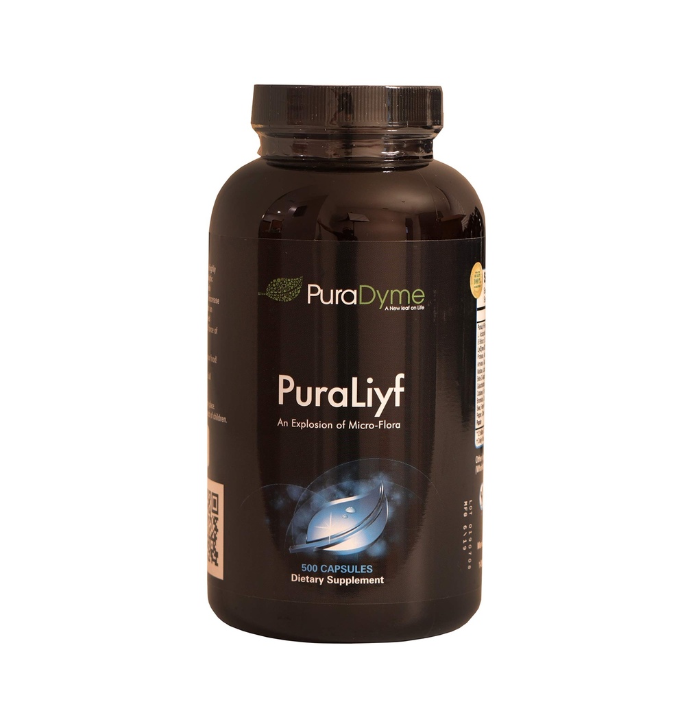 Puradyme PuraLiyf 500 Veggie Capsules por Lou Corona