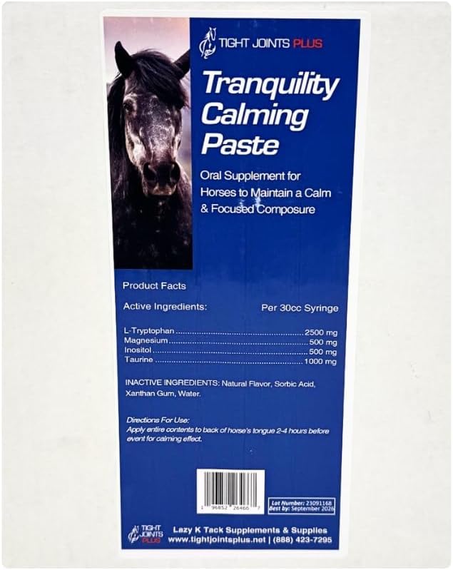 Sabor Tranquility para Caballos - 12 Cuenta