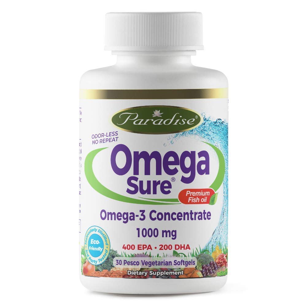 Herbs paradisiacos Medvita Omega Fish Oil 30 Vgels