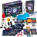 Kit de Ciencias Espaciales de papel original, Kit de sistema solar con un cohete, pegatinas artesanales del espacio exterior y más para hacer un spinner de luna y un sistema solar, divertida idea de regalo, juguetes para niños y niñas, edades 6-14