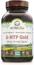 Nutrigold 5-htp 100mg, 120 Vegetarian Capsules - The Gold Standard Pure 5-Htp Extract Garantizado Libre de Peak-x Harmful, Gmos, & Allergens