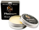 Crecimiento de la barba platino – Todo el pan natural de la barba para los hombres - Bálamo mejorado de la biotina con permiso de argán &amp; vitamina E en acondicionador de barba para los hombres – Vainilla Spice (2oz – Pack de 1)