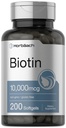 Horbaach Biotin 10000 mcg  200 Softgels with Vitamin B7 ← Belleza Fórmula Suplemento 