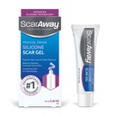 ScarAway Silicone Scar Gel, ayuda a mejorar el tamaño, el color " Texture of Hypertrophic " Keloid Scars from injury, Burns " Surgery, Water Resistant, 10g (0.35 Oz)