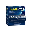Advil PM Dolor Aliviador de Dolor y Noche de la Ayuda para el Dolor, Dolor de Medicina con Ibuprofeno para Alivio del Dolor y Citrato de Diphenhydramine para una Ayuda para el Dormir - 50x2 Coated Caplets