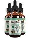 Thyrobin - Advanced Thyroid Support Supplement - Liquid Delivery for Better Absorption - Iodine, Stinginging Nettle, Kelp, Astragalus, Ashwagandha &amp; More!