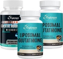 Liposomal Glutathione Softgels - 120 Softgels + Creatina Monohydrate Micronized - 60 Condes