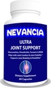 Soporte Ultra Conjunto - Glucosamina, Condroitina, Turmeric, MSM, Boswellia, Bromelain, Metionina – Ayuda con Confort Conjunto Estabilidad – Soporta Flexibilidad Conjunta & Movilidad - 60 cápsulas