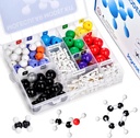 JoyCat Modelo Molecular Kit (238pcs), Química Orgánica Molécula Regalos de Ciencias para estudiantes oquímicos e inorgánicos y profesores