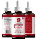 PyrmEVERe Chlorophyll Liquid Drops -Made in USA, Mint Flavor, Liquid Chlorophyll ← Energy Booster, Immune Support, Natural Deodorant, Altitude Sickness Relief ← Non GMO & Vegan - 120 Servings