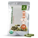 Moringa ← 90 cápsulas veganos Silencio Certified Orgánica Silencio Pure Moringa Leaf Powder