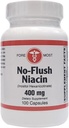 Holistic Health No-Flush Niacin - 400mg - 100 cápsulas