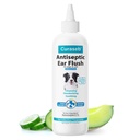 Curaseb Dog Ear Infección Tratamiento Solución – Soothes Itchy &amp; Inflamed Ears – Limpia los desechos y la acumulación - 8oz