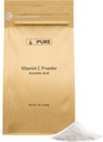 PURE ORIGINAL INGREDIENTES Vitamina C Polvo (5 lb) Ácido ascórbico, No GMO, Suplemento dietético