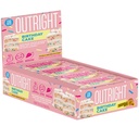 Bares verticales - Pastel de cumpleaños Mantequilla de cacahuete - Bar de proteína entera de alimentos - Sin alcoholes de azúcar - MTS Nutrición (12 conteo)
