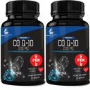 Laboratorios de Investigación 180 Softgels Absorción Avanzada 200mg CoQ10 w/Black Pepper Extract. 2 para 1 Ad. Orgánico, Gluten Gratis, Heart Health Support, Energy Production, Antioxidant Supplement