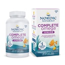 Nordic Naturals Complete Omega Jr., Lemon - 180 Mini Soft Gels - 283 mg Total Omega-3s & 35 mg GLA - Cognición saludable, función del sistema nervioso - No GMO - 90 Servimientos