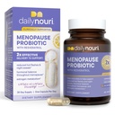 Probióticos de la menopausia diaria para las mujeres  sometidas a equilibrio hormonal, flashes calientes, sudaderas nocturnas " Gut Health TEN 3 Estragos estudiados clínicamente + Resveratrol " Omega TEN 30-Day Supply
