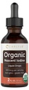 Carlyle Organic Nascent Iodine Liquid Drops TENIDO 2 fl oz ANTE Vegan Supplement TEN Non-GMO, Gluten Free