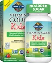 Jardín de vida Suplemento multivitamínico vegetariano para niños - Código de vitaminas Chewable Alimentos integrales con probióticos, 60 Osos Chewable