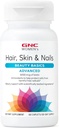 Peluquería avanzada de las mujeres GNC, Esquí &amp; uñas Daily Multivitamin Blend for Women, Clinically Studied Beauty Support Containing Biotin, Hyaluronic Acid, Collagen, Lutein, 60 caplets