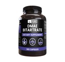 Ingredientes originales puros Bitartrate DMAE (365 capsules) No hay magnesio o rifles de arroz, siempre puros, verificados por laboratorio