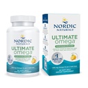 Nordic Naturals Plant Based Ultimate Omega, Lemon Flavor - 60 Vegetarian Soft Gels - 1210 mg Omega-3 - Vegan EPA y DHA - Suplemento Made from Algae - Brain & Heart Support - Non-GMO - 30 Servings