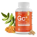 Elementos esenciales Glucosamina Chondroitin MSM Boswellia Serrata Hialuronic Acid Suplemento Conjunto Soporte Antioxidante Suplemento para Flexibilidad - 90 cápsulas