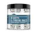Elementos terrestres N-Acetyl L-Tyrosine (NALT) 200 cápsulas, puras " no diluidas, sin aditivos