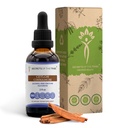 Secretos de la Tribe Ceylon Canela Tintura Extracto líquido libre de alcohol, Ceylán Canela (Cinnamomum Verum) Barco seco (2 FL OZ)