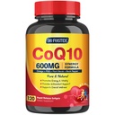CoQ10 600 mg Softgels CoQ10 Suplemento - CQ10 Coenzyme-Q10 con Omega 3 &amp; PQQ &amp; Vitamina E, CoQ10 400mg Softgels, 60 Servimientos