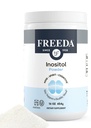FREEDA Pure Myo-Inositol Powder – Vitamina B8 para la Salud Celular, Mood – Apoya la Fertilidad, Focus, Energy &amp; Nervous System Function – Kosher, Vegan, No Gluten-Free (16 oz)