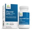 Terry Naturally Thyroid Care Plus - Suplemento de Ayuda Tiroides - Suplemento dietético para la energía y el cabello saludable - Suplemento con L-Tyrosine &amp; Selenium - 120 cápsulas