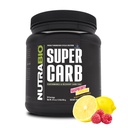 NutraBio Super Carb, Carbohydrate Powder con Dextrin de Cluster &amp; Electrolytes, Advanced Carb Supplement Powder for Workout Fuel,Performance, and Muscle Recovery,Cyclic Dextrin,Raspberry Lemonade, 30 Sv