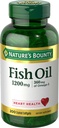 Aceite de pescado rebotado de la naturaleza, 200 Cuenta