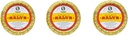 Rawleigh Antiseptic Salve Iconic Yellow Big Tin: 4.5 oz, Multi-Purpose Ointment Soothes Cuts, Bruises, Irritations, with Turpentine, Phenol, Cottonseed Oil &amp; Paraffin, Original Formula - Pack of 3