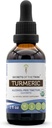 Extracto líquido libre de alcohol Turmérico, USDA Turmérico orgánico (Curcuma Longa) Root seco (2 fl oz)