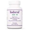 Optimox Iodoral 50 mg Suplemento - Potassium Iodide Tablets, Thyroid Support, Daily Vitamins and Minerals, Lugol's Iodine Solution - 90 Count