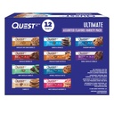 Quest Nutrition Ultimate Variety Pack Protein Bares, High Protein, Low Carb, Gluten Free, Keto Friendly, 12 Count