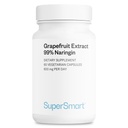 Supersmart - Extracto de pomelo 600mg por día (99% Naringin) - Suplemento GSE de alta potencia