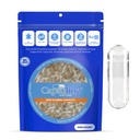 Capsuline Size 0 Empty Gelatin Capsules, Clear - 1000 Count TENIDO Gluten Free, Kosher, Non-GMO Certified TEN Pure Bovine Pill Caps for DIY Supplement Filling - 1000