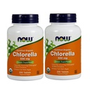 Ahora Alimentos Clorella 500 mg, 200 Tabletas (Pack de 2)