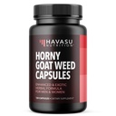 Horny Goat Weed Capsules for Men &amp; Women - Extra Strength Performance & Energy Support with Tongkat Ali, Muira Puama, and Saw Palmetto - 2 Month Supply Herbal Supplement for increased Endurance