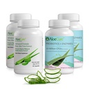 AloeCure Organic Aloe Vera Capsules Pack - 4 Piezas - 2 x Aloe Vera Capsules, 2 x Probióticos + Enzimas