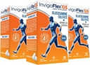 Sulfato de Glucosamina INVIGOFLEX (Shellfish Free, Sodium Free &amp; Vegetarian Safe) No GMO, Gluten Free - con Boswellia Serrata - Suplemento Conjunto Premium GS - 3 Pack