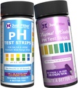 Solo Fitter Women's Body and Vaginal pH Bundle. Fajas de pH precisas para el equilibrio de orina, saliva y pH vaginal. Solución de prueba rápida simple para el bienestar corporal completo.