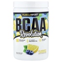 Musclesport BCAA Revolution Amino Acid Powder Supplement for Men &amp; Women - Intra Workout Training Complex - Recovery Supplement (Blueberry Lemonade, 30 Servings)