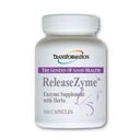Transformación El Genesis of Good Health Enzymes ReleaseZyme Blend Suplemento con hierbas naturales, Advanced Digestive Support Formula with Protease, Break Down Proteins, Plant Based, 100 Capsules
