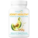 Natural &amp; Vegan-Friendly Joint Health Supplement, Avocado Soy Unsaponifiables 300mg, Non-GMO, Libre de cualquier color rojo, artificial o sabores, lácteo y pez Shell, 60 Day Supply.