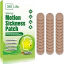 Motion Sickness Patches for Car and Boat Rides, Ships, Cruise and Airplane &amp; Other Forms of Transport - Travel Essentials, for Adults and Kids (48 Count)